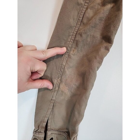 Anthropologie Daughters Of Liberation Adirondack Jacket Utility Linen Blend sz 6 - Picture 12 of 12